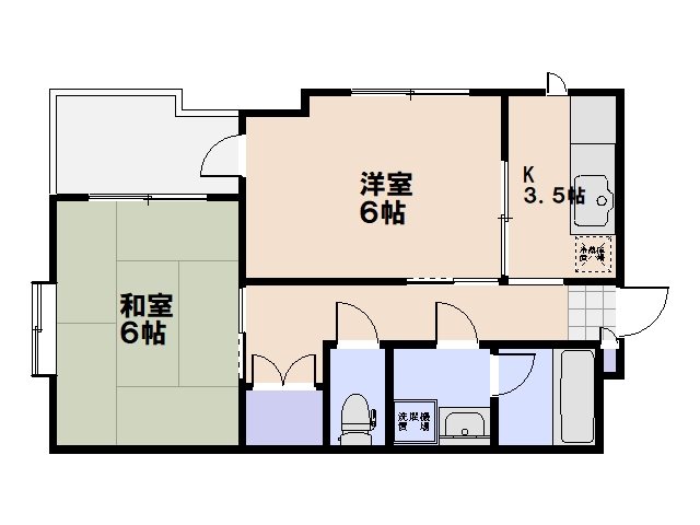 千同ビル 304号室 間取り
