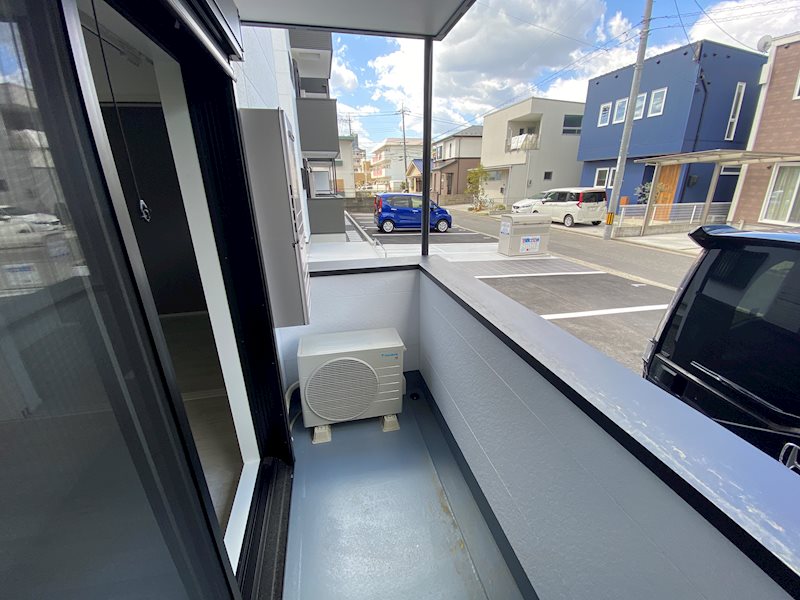 スマイルレジデンス三筋　北館 ベランダ