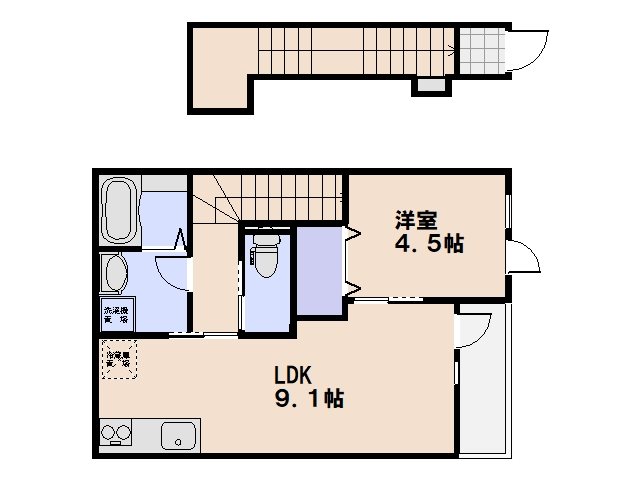 フルール宮内 間取り図