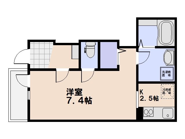 フルール宮内 間取り図