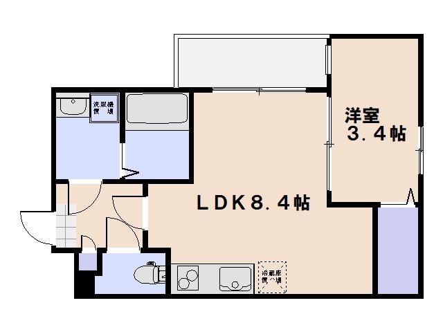スマイルレジデンス三筋　北館 間取り