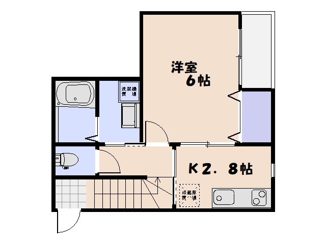 ユニクオーレ五日市Ⅰ 間取り
