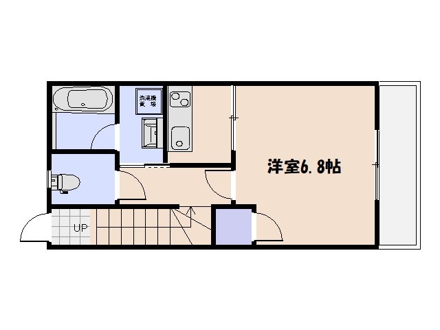 ユニクオーレ五日市Ⅱ 間取り