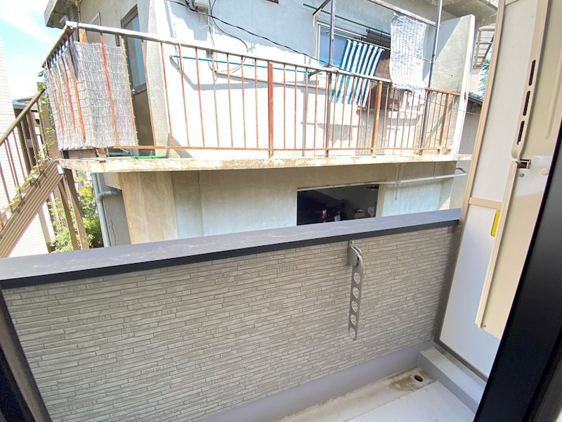 ユニクオーレ五日市Ⅱ ベランダ