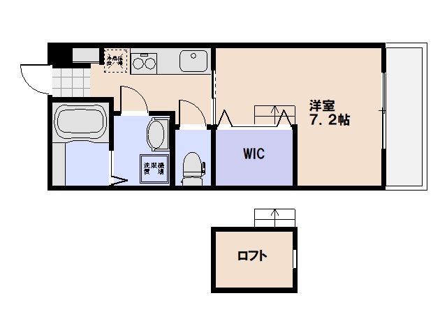 宝樹アダム 203号室 間取り