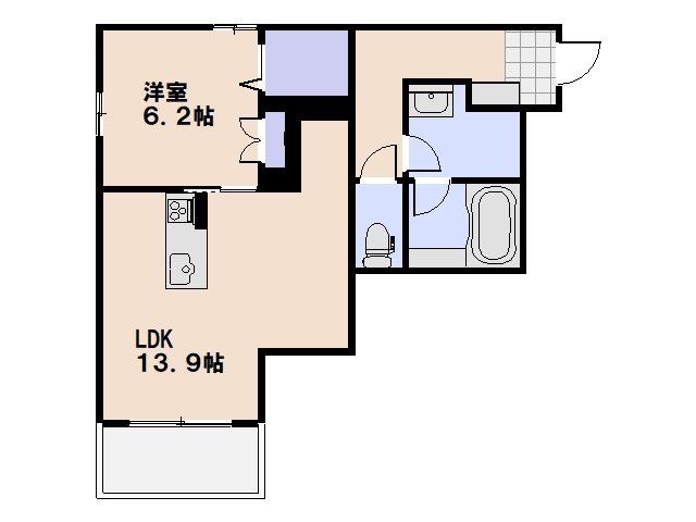 リ・カーサ 間取り図