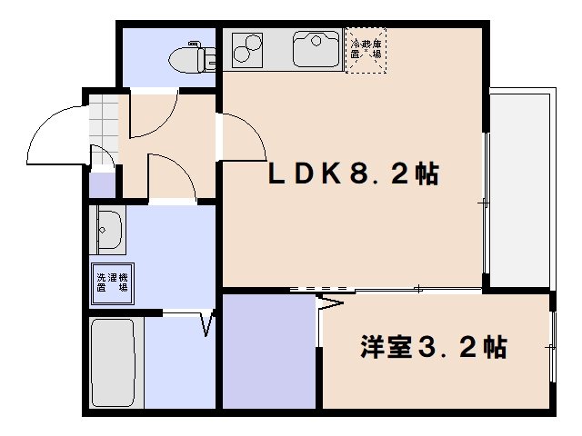 スマイルレジデンス三筋　南館 間取り図