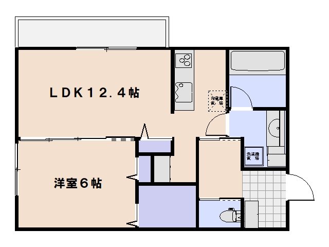 グリシーヌ串戸 間取り図