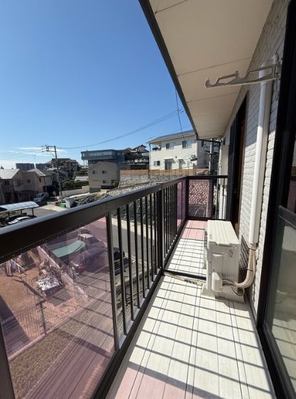 カルムハイツＭ　Ｂ棟 ベランダ