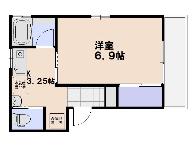 West Village 間取り図