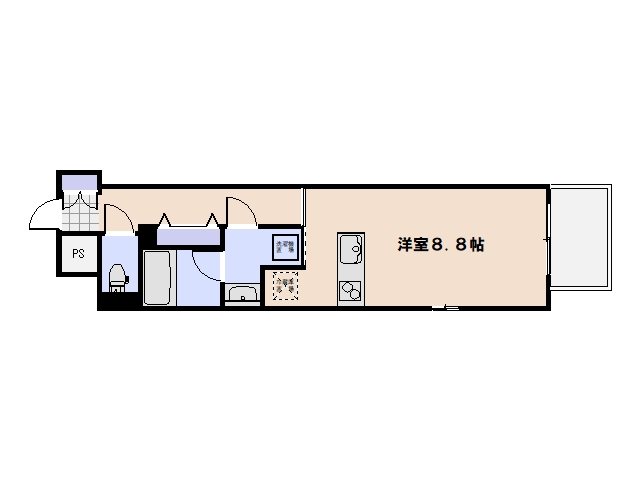 ミュゼ　海老山 間取り図