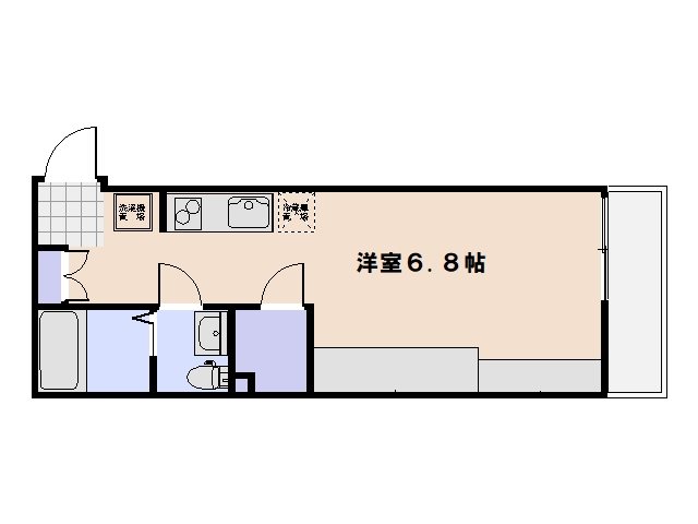 グランデール屋代 間取り図