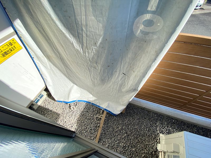 グランデール屋代 ベランダ