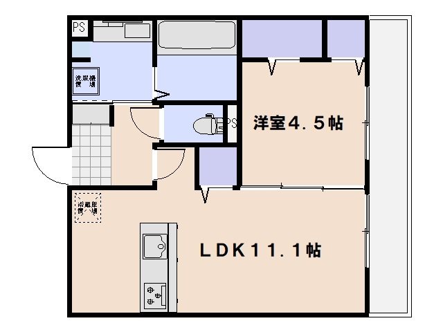 ドゥズィエム串戸 間取り