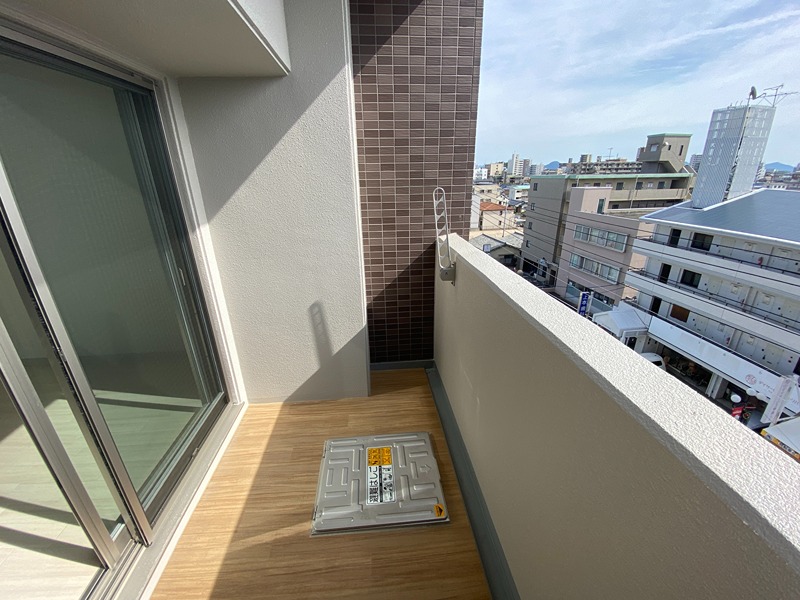 ルピナス五日市中央 ベランダ