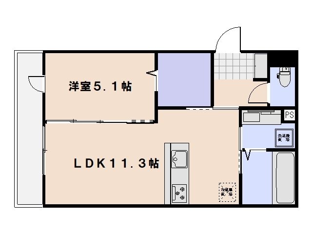 ドゥズィエム串戸 間取り