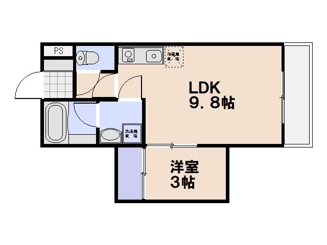 ベルヒルズ天神 間取り