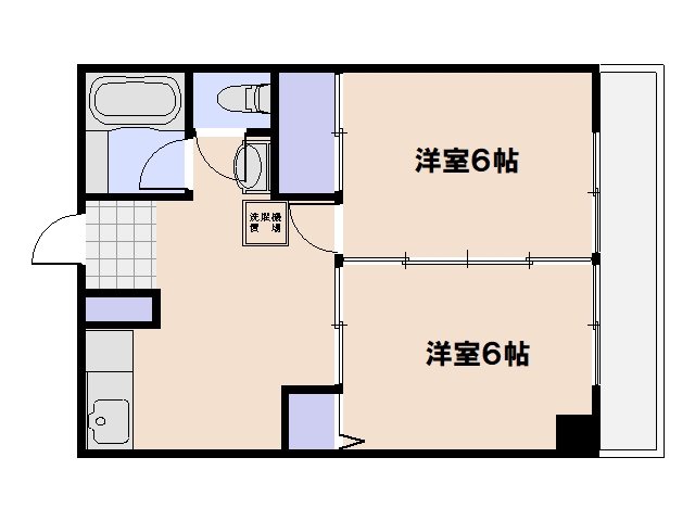 アーバン久保本 301号室 間取り