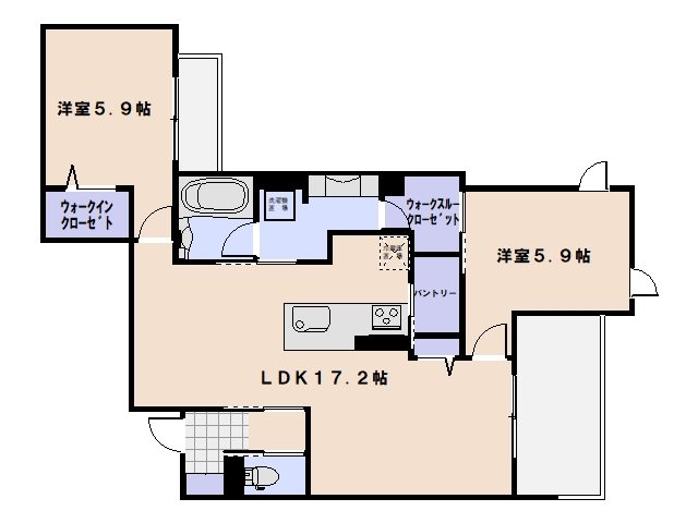 sakura terrace 間取り図