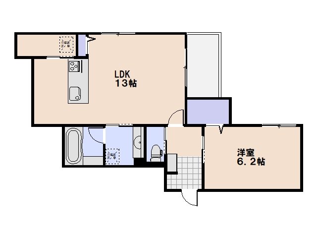 sakura terrace 306号室 間取り