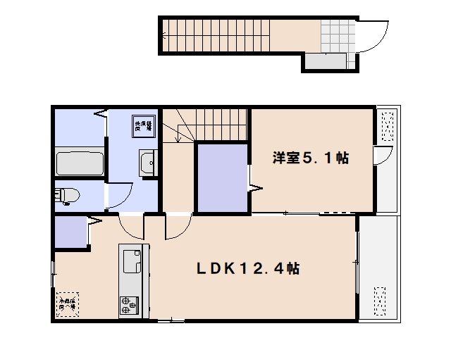 ライスガーデン　Ⅰ 間取り