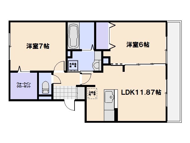 アンベリール　Ａ棟 間取り