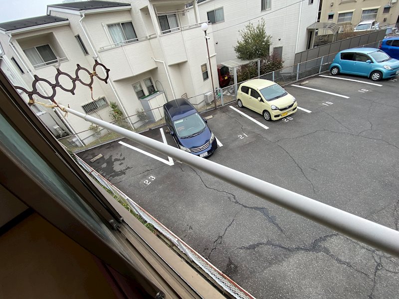 佐方貸家 ベランダ