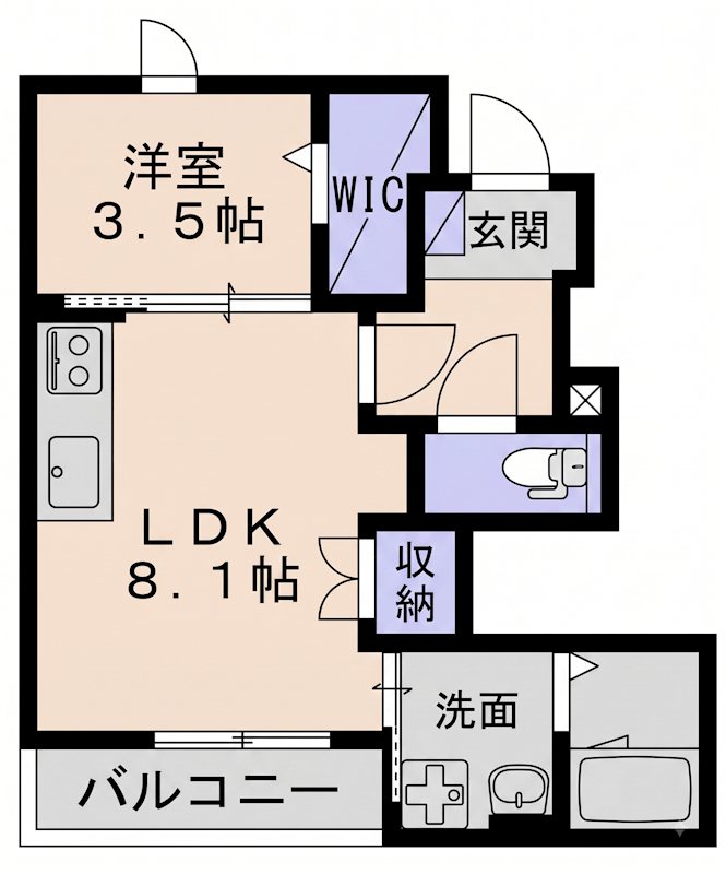 プラム宮内 間取り