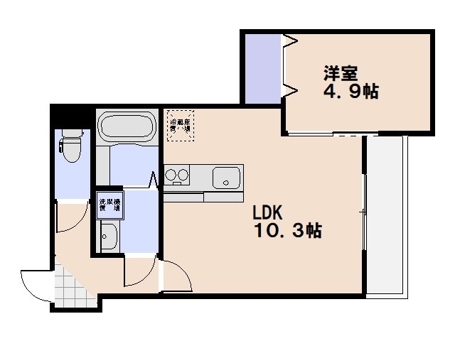 アドバンス隅の浜 間取り図