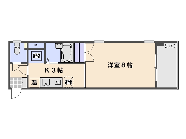 ベルクール桂 間取り