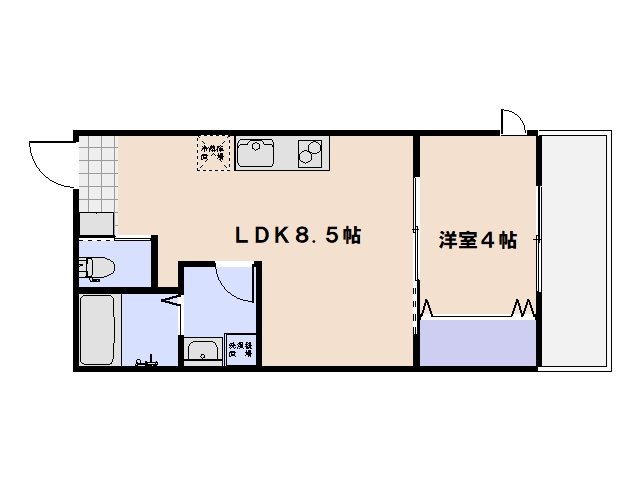 West River 五日市駅南 間取り