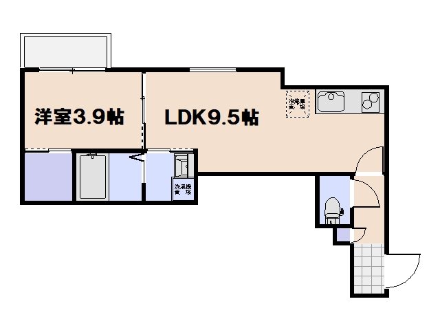 Crecia廿日市駅西 201号室 間取り