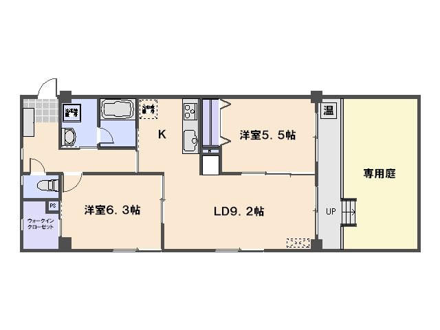シティコート海老園 間取り
