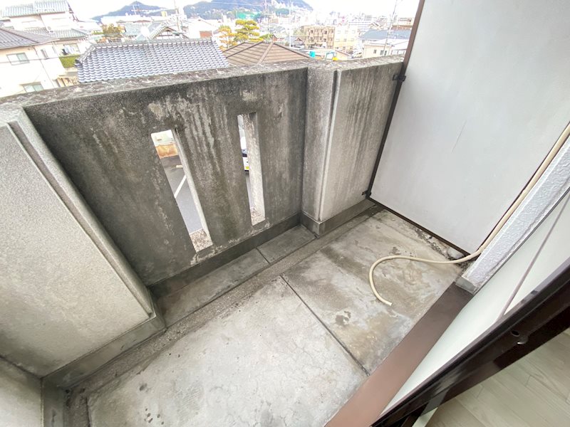 三宅館 ベランダ