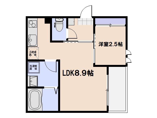 PensionJuly桜尾 間取り