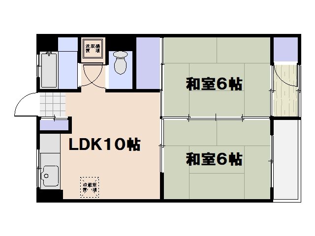 柚木ビル 502号室 間取り