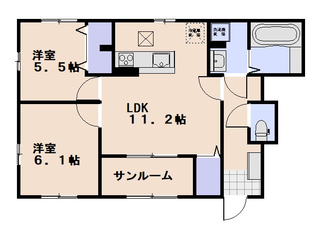 プレミアムテラス 間取り