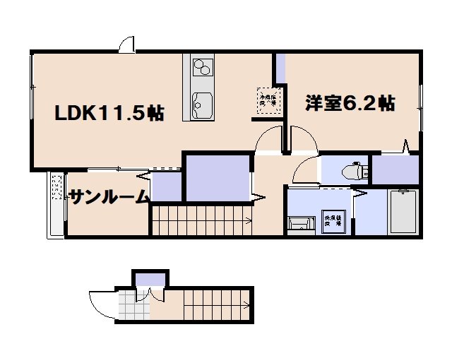 上平良アパート 間取り