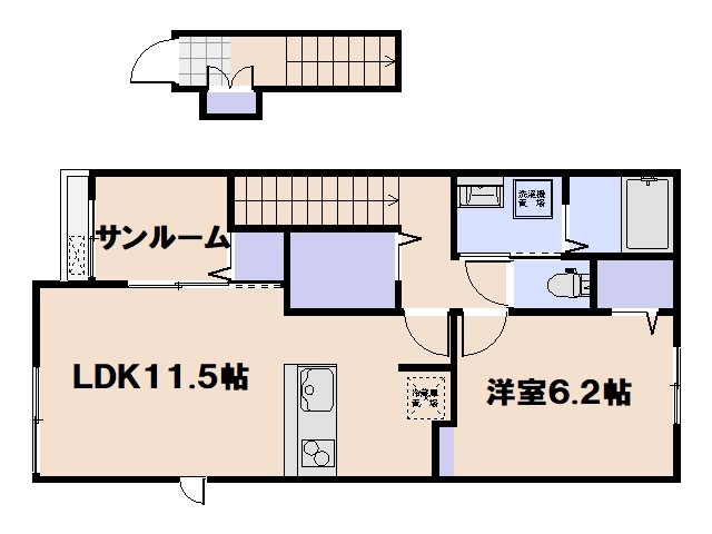 上平良アパート 間取り図