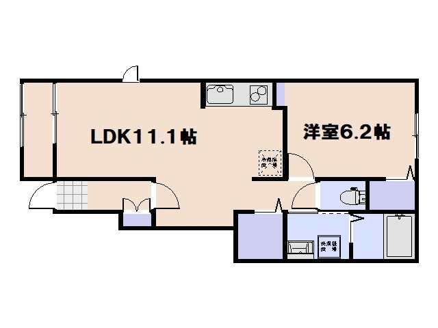 上平良アパート 間取り図