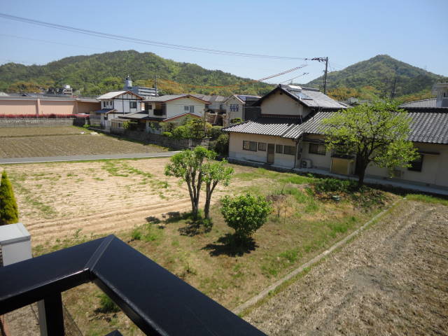 リバーハイツ吉村A棟  ベランダ