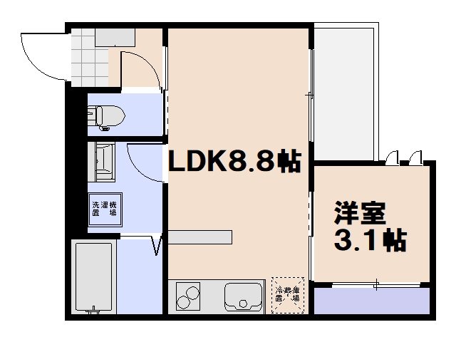 REGALEST廿日市本町Ⅰ 間取り