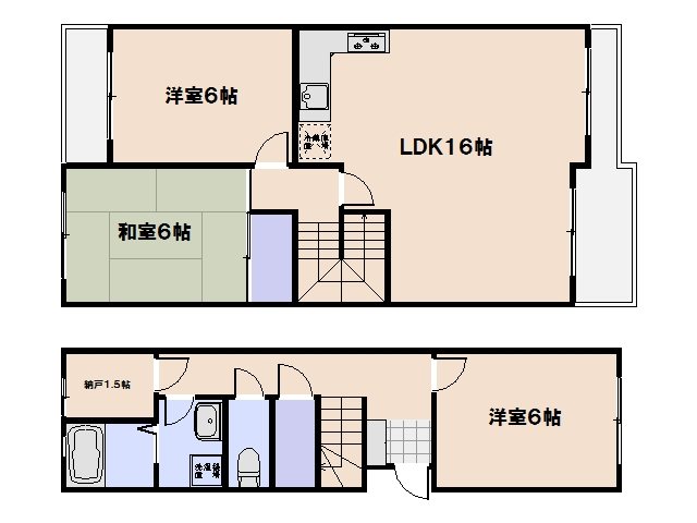 上河内タウンハウス 間取り