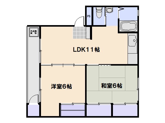 Calm五日市三宅 間取り図