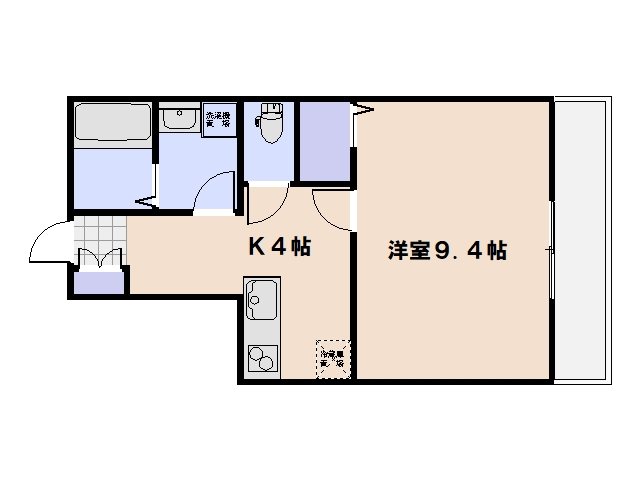 メゾンドルポ吉見園 305号室 間取り