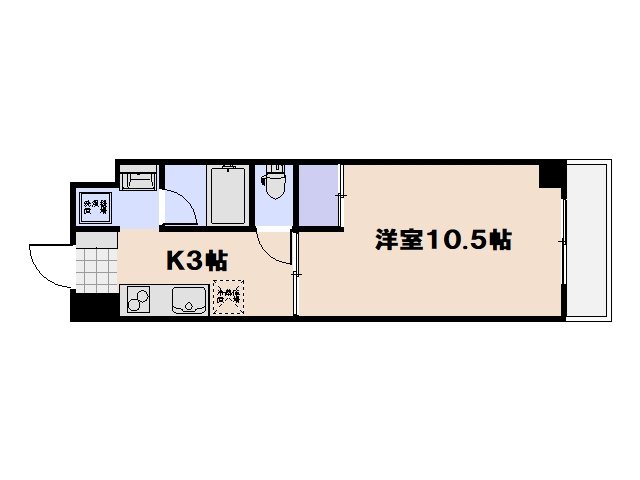 シャルマンヴィル新宮 間取り