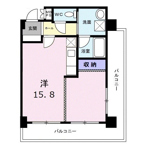 フォーム 201号室 間取り