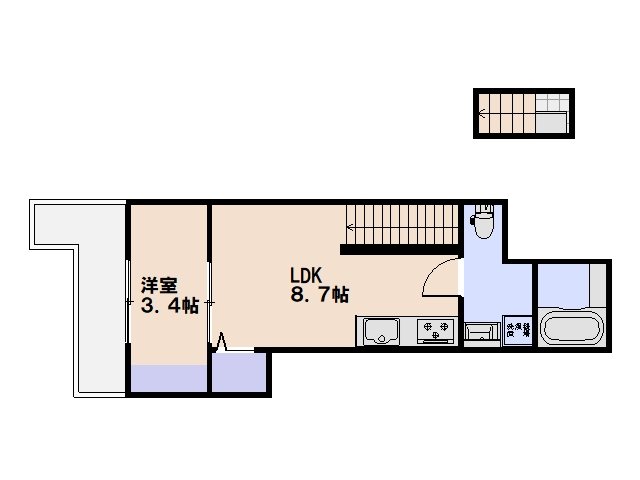 Le Verju（ル・ヴェルジュ） 間取り