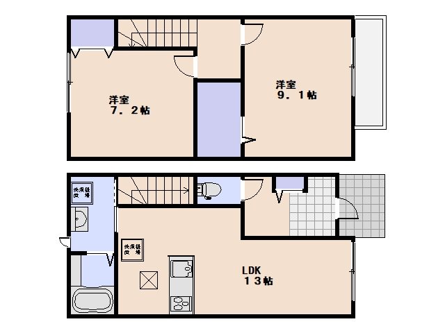 ユアメゾン　ル　フォレ壱番館 間取り図