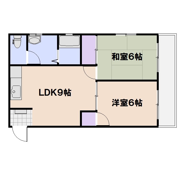 メゾンボネールⅡ 間取り